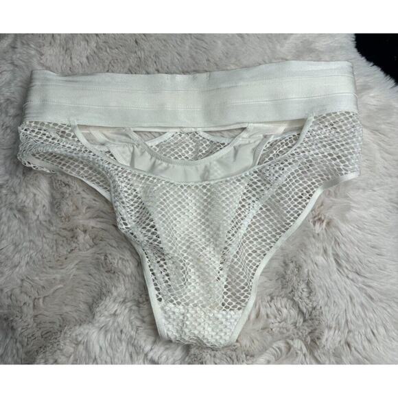 RARE🔥 Honey Birdette AXL🤍 White FULL 4 Piece Set 32DD, S, S Thong & Brief - Picture 12 of 16